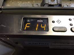 Код F14 в посудомоечной машине Miele