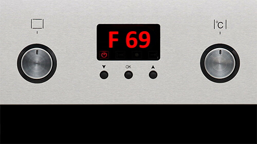 Ошибка F69 в посудомоечной машине Miele