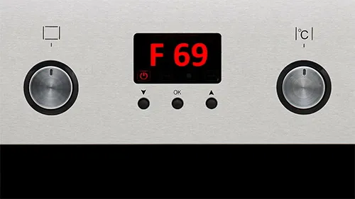 Ошибка F69 в посудомоечной машине Miele
