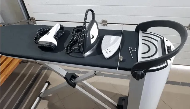 выбивает автомат при нагреве утюга гладильной машины Miele